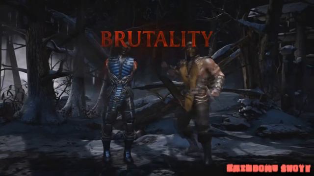 СКОРПИОН Фигурка-Mezco Mortal Kombat X.