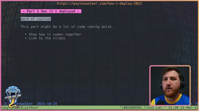 Continuously Deliver Content to my Blog with Markdown, GitHub, Python, and Netlify by Waylon Walker смотреть онлайн