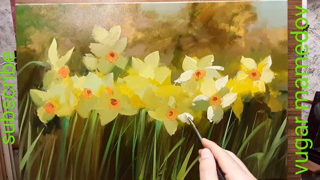 Нарциссы Daffodils Vugar Mamedov смотреть онлайн