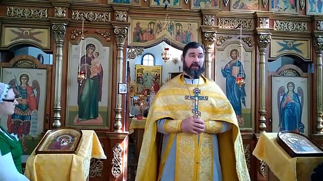 Проповедь иерея Сергия Кабанова в день Всех Святых Соль земли, 11 июня 2017г смотреть онлайн