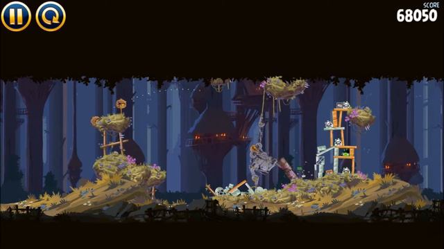 Angry Birds Star Wars 3 Star Walkthrough 5-28 смотреть онлайн