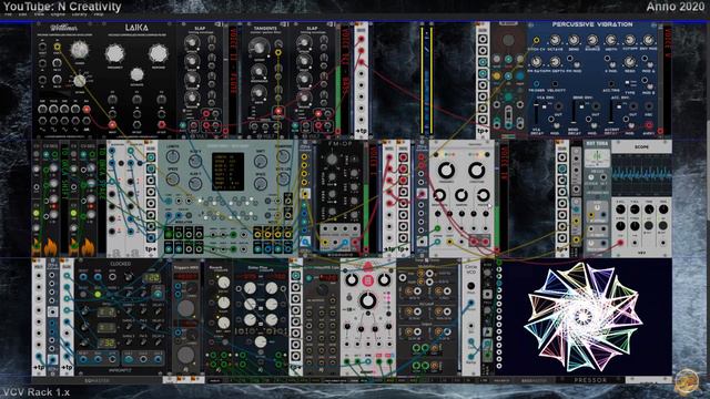 Simple tune with ORCA'S HEART in VCV Rack смотреть онлайн