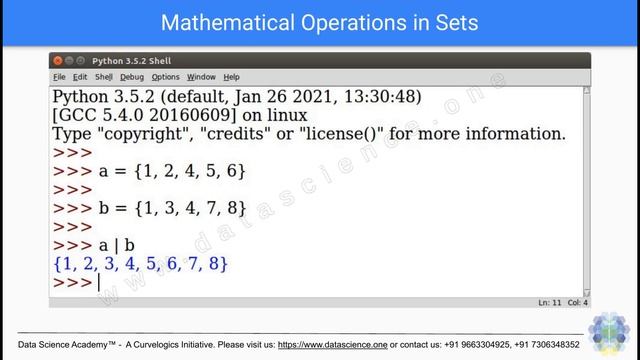 Python Programming for Beginners Py009: Sets смотреть онлайн