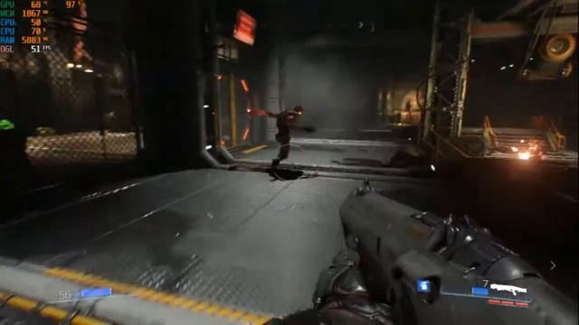 Doom 2016 Old Budget build testing Athlon x4 860k, gtx 660 смотреть онлайн