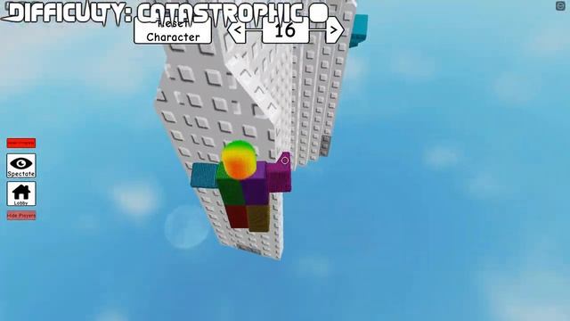 Vipers Wallhop Per Difficulty Chart Obby [All Stages 1-22] (ROBLOX Obby)
