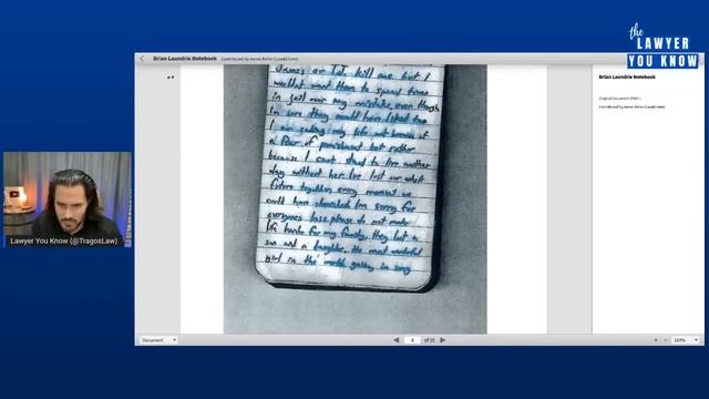 Lawyer Reacts: Brian Laundrie Notebook смотреть онлайн