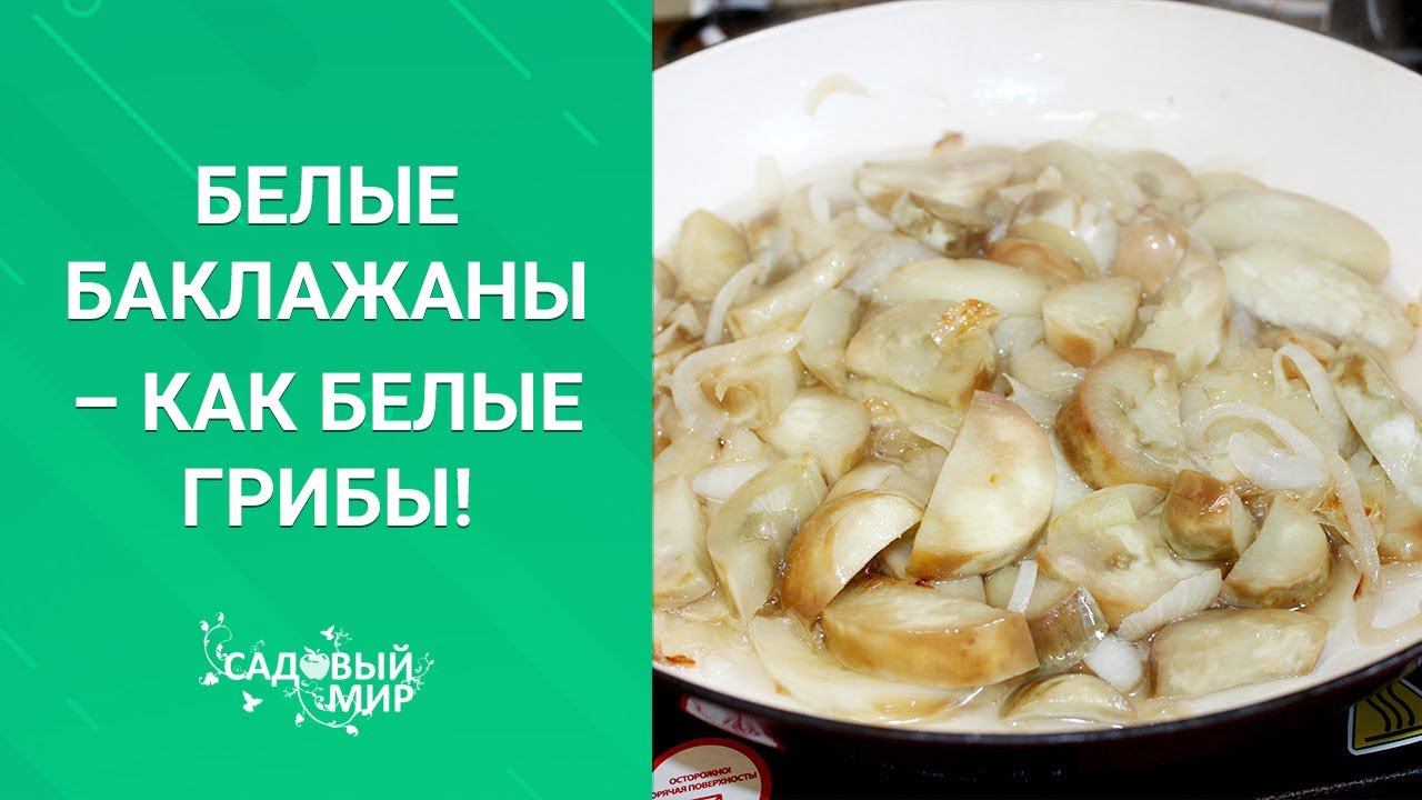 УМ ОТЪЕШЬ! Белые баклажаны со вкусом белых грибов! смотреть онлайн