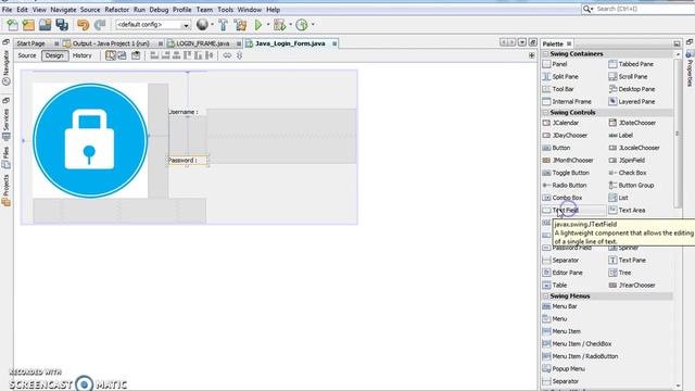 Java Login Form Using NetBeans With Source Code - Part 1 смотреть онлайн
