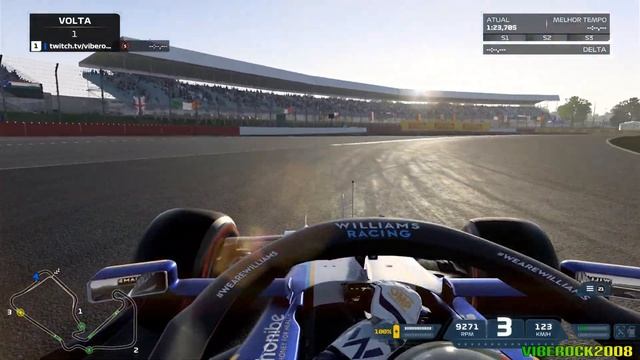 [F1 2021] Williams F1 Team-Mercedes FW43B @ Silverstone Circuit смотреть онлайн