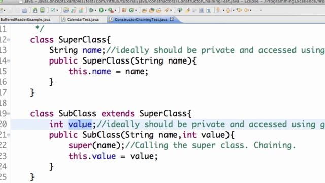 Java Constructor overloading and overriding explained смотреть онлайн