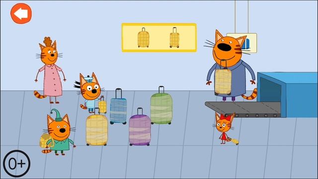 Mission "Airplane" | Kid-E-Cats Fun adventures (English version) | Adventure Game fo kids смотреть онлайн
