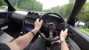 Nissan Skyline R34 GTR. Тест драйв скайлайн гтр34