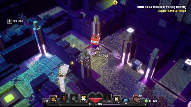 Minecraft Dungeons (Echoing Void) - Uszkodzona Cytadela смотреть онлайн