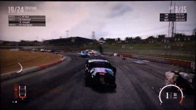 Stock Car Raven Racing! Wreckfest All Track Tour, Episode 43