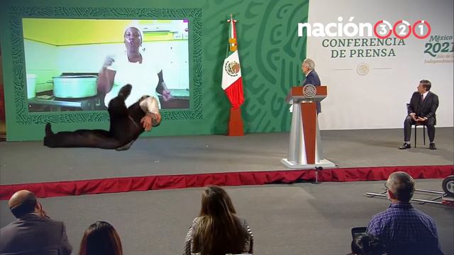 AMLO despide su mañanera con rap de Calle 13 смотреть онлайн