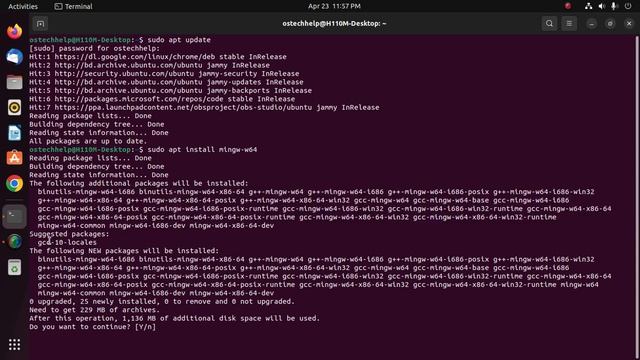 How to install MinGW-W64 Compiler on Ubuntu 22.04 LTS смотреть онлайн
