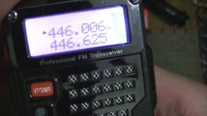 Baofeng UV-5RE настройка на PMR (8 каналов)