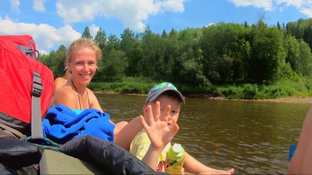 Сплав по р.Усьва. Пермский край смотреть онлайн