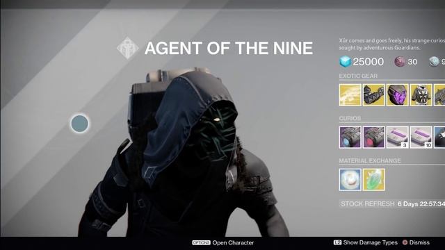 Destiny Rise of Iron: Xur Location and Exotic Armor & Weapons for Week 133 (March 24-26) смотреть онлайн