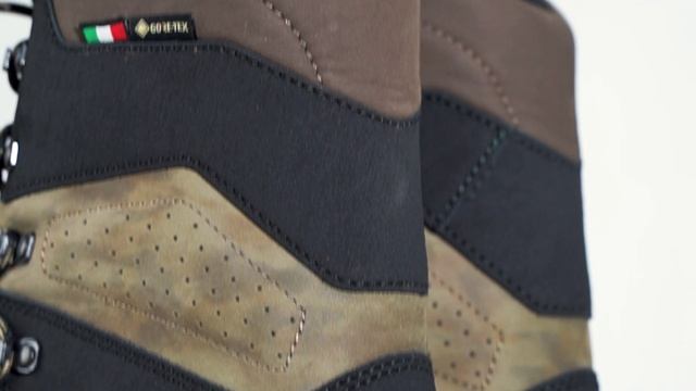 Обзор ботинок Zamberlan Wasatch GTX RR 981 brown camo, артикул 0981PM2G смотреть онлайн