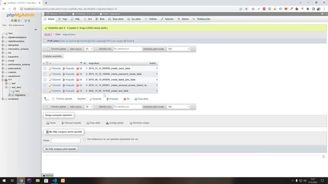 Laravel 9 - Migration artisan komutları смотреть онлайн