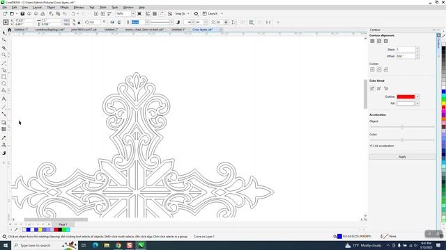 CorelDraw Tips & Tricks Layered Art and BLEND colors Part 3 смотреть онлайн