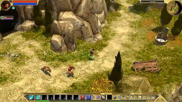 ЛЕТСПЛЕЙ С ДРУГОМ.Titan quest #1 смотреть онлайн