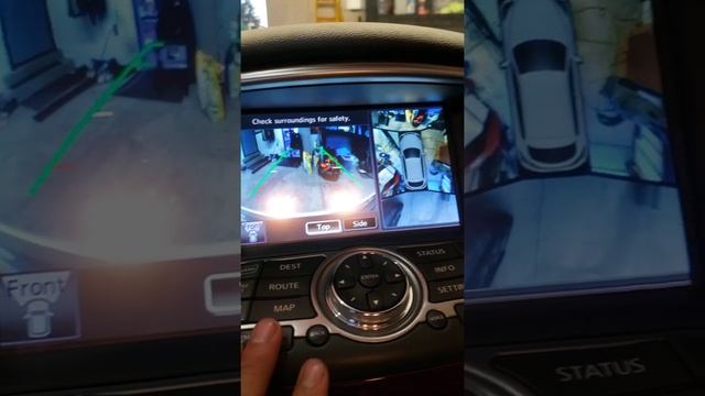 2015 Infiniti QX50 entertainment and dash controls смотреть онлайн