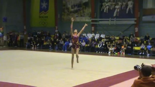 Кургузова Ирина 1998 мяч соревнования Облыгиной 2011