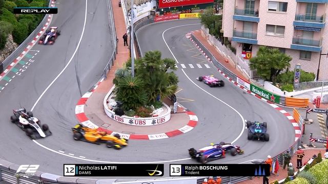 Formula 2 Feature Race Highlights | 2019 Monaco Grand Prix смотреть онлайн