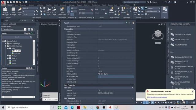 AUTOCAD PLANT 3D - Isometric Design Presure смотреть онлайн