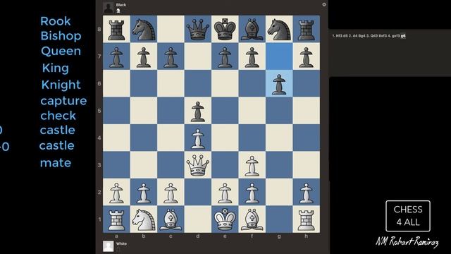 Chess lesson # 9: Chess notation - learn how to record your Chess games, read books and communicate смотреть онлайн