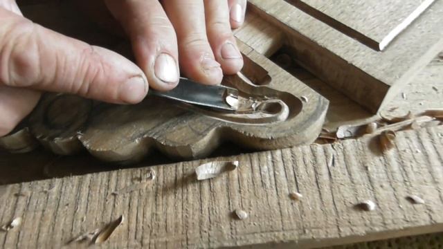 Резьба по дереву. Полка под зеркало. Кронштейн 3ч смотреть онлайн