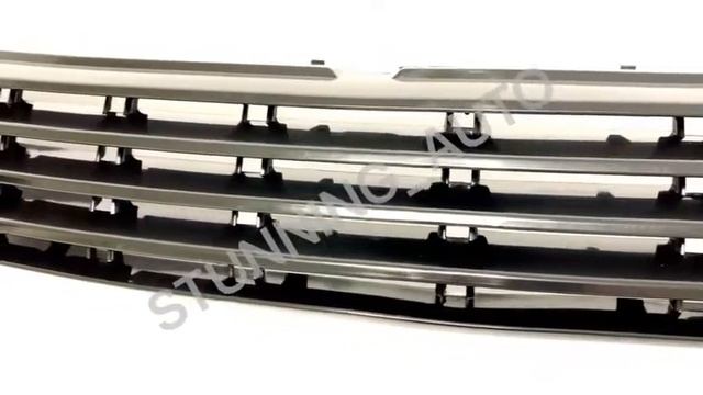 Решетка радиатора Volkswagen Passat B5 черная жалюзи смотреть онлайн