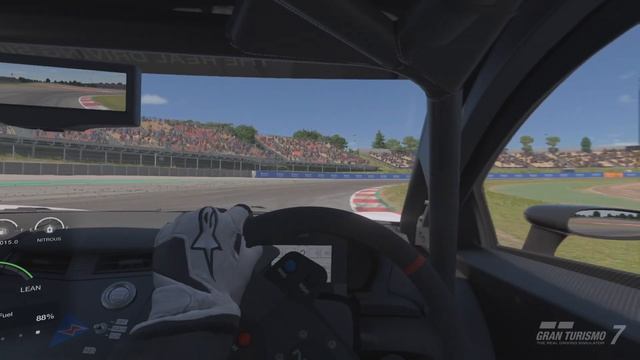 Gran Turismo 7 PSVR2 - Barcelona-Catalunya GP Layout - Honda NSX Gr3 смотреть онлайн