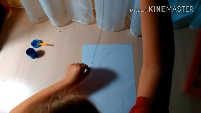 Как нарисовать картину ниткой?????? смотреть онлайн