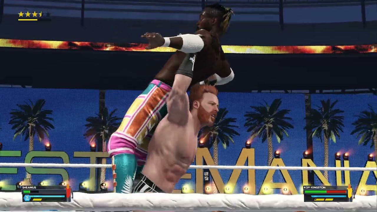 WWE2K23 Sheamus vs Kofi Kingston смотреть онлайн