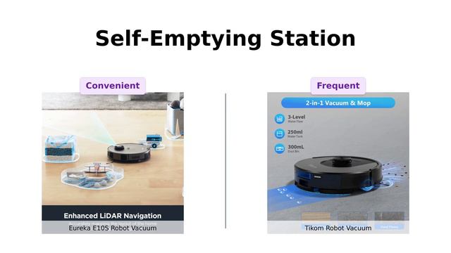 Eureka E10s Vs Tikom L8000 Robot Vacuum Comparison 🤖🧹