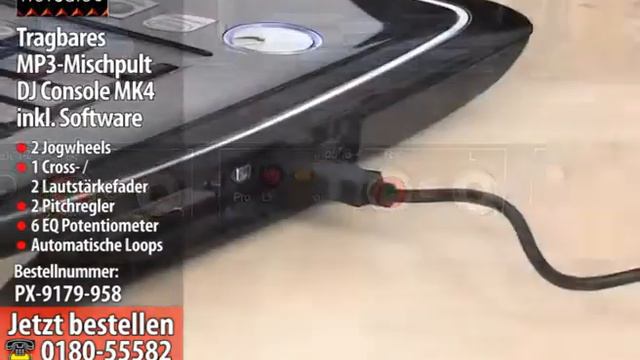 HERCULES Tragbares MP3-Mischpult DJ Console MK4 inkl. Software смотреть онлайн
