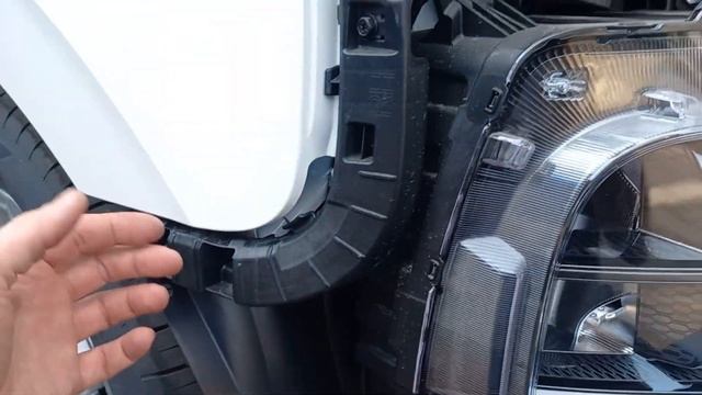 Снятие бамперов Hyundai