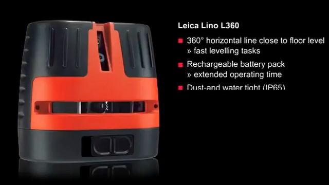 Livella Laser Leica Lino L360 смотреть онлайн