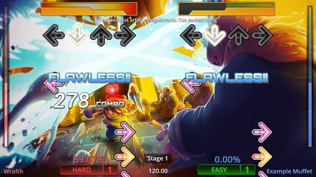 Stepmania 5: Megalovania (Undertale): The Easiest Song (For Dancepad)