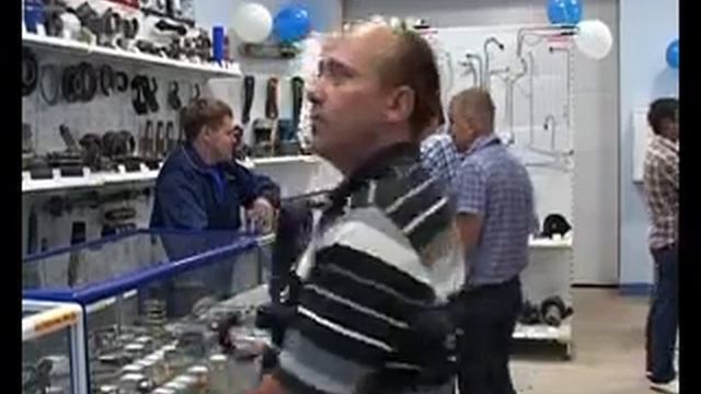Открытие магазина оригинальных запчастей
