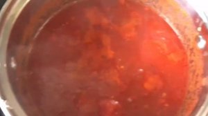 Итальянский томатный суп с морепродуктами