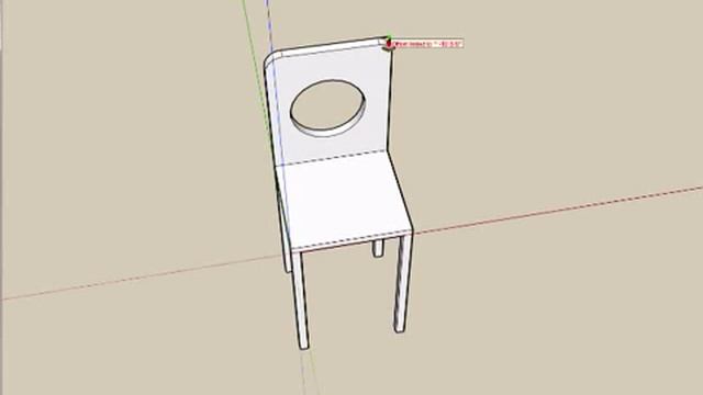 How To Make A Pro Chair On Google Sketch Up! смотреть онлайн