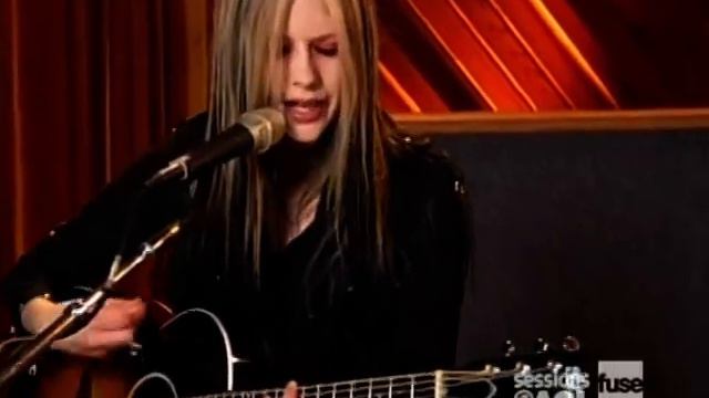 Avril Lavigne - Sk8er Boi [acoustic] Live [Sessions @ AOL]  [April 12, 2004]  [HQ]