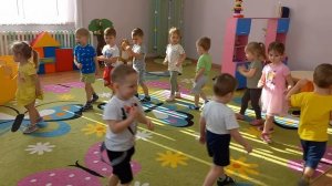 Музыкальная  игра Весёлый паровозик Красноярск, МАДОУ №83