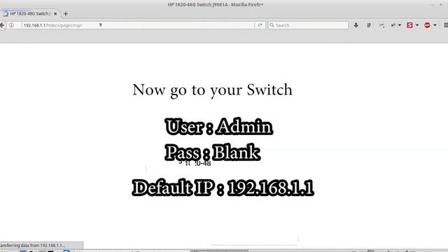 How to update HP switch firmware смотреть онлайн