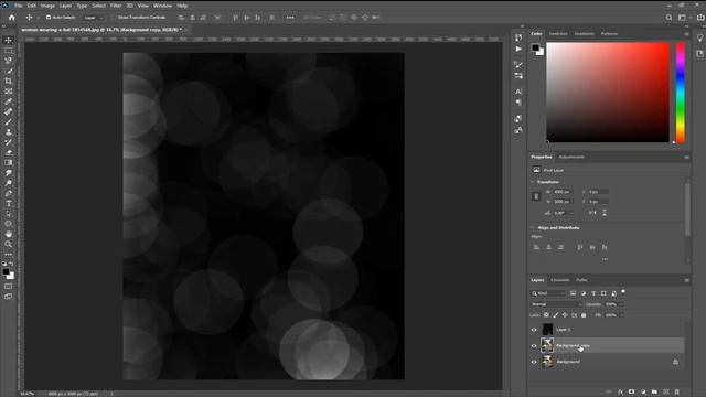 Create your OWN BOKEH Effect in Photoshop!! смотреть онлайн