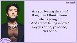 Jungkook (중국)  'Yes or No' Lyrics